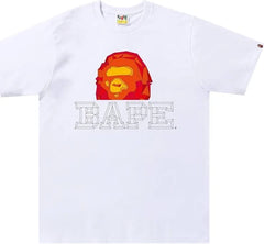 Polygon Ape Head Tee - White