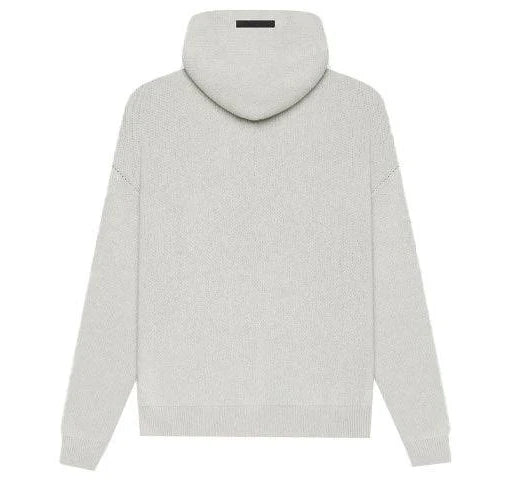 Oatmeal Fear of God Essentials Knit Pullover Hoodie (SS21)